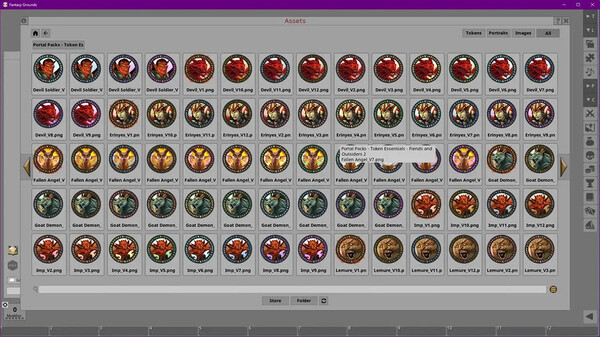 Fantasy Grounds - Portal Packs - Token Essentials: Fiends & Outsiders 2