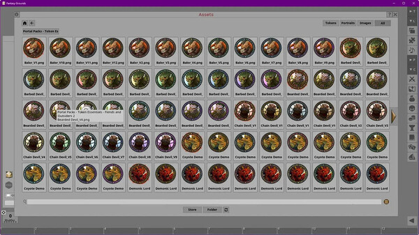 Fantasy Grounds - Portal Packs - Token Essentials: Fiends & Outsiders 2