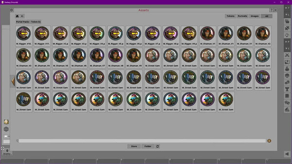 Fantasy Grounds - Portal Packs - Token Essentials: Running in the Shadows
