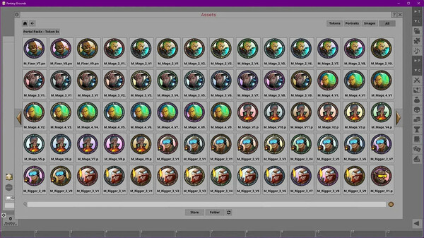 Fantasy Grounds - Portal Packs - Token Essentials: Running in the Shadows