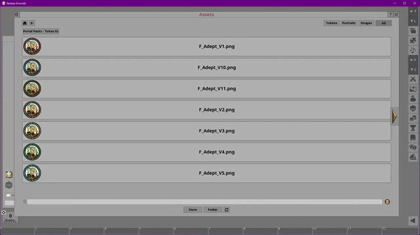 Fantasy Grounds - Portal Packs - Token Essentials: Running in the Shadows