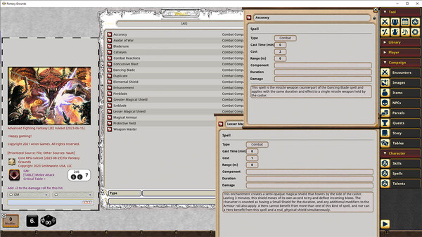 Fantasy Grounds - Combat Companion