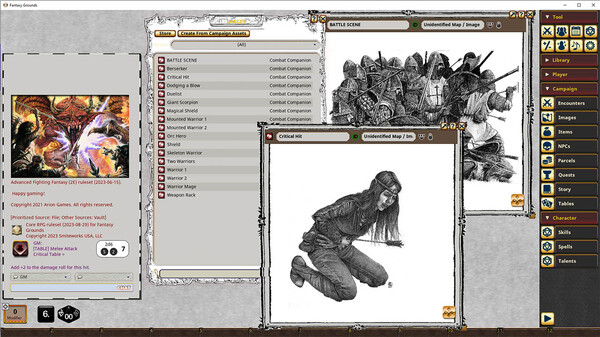 Fantasy Grounds - Combat Companion