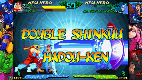MARVEL vs. CAPCOM Fighting Collection: Arcade Classics-游戏截图