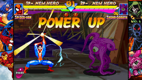 MARVEL vs. CAPCOM Fighting Collection: Arcade Classics-游戏截图