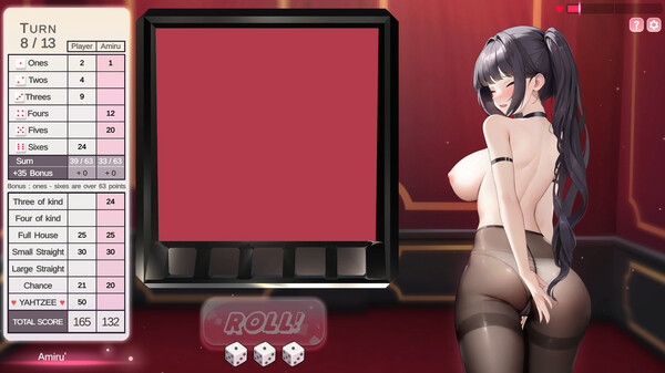 yahtzee girl Screenshot