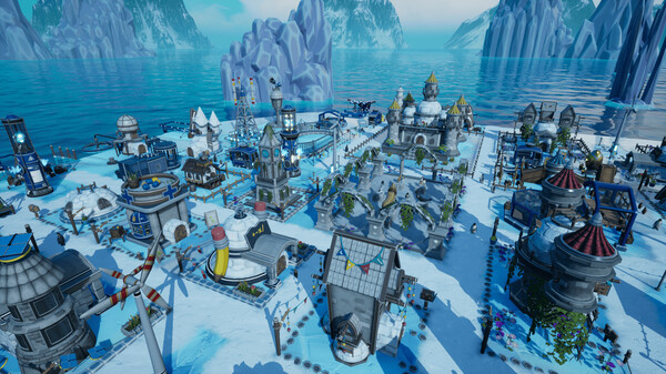 Screenshot z United Penguin Kingdom