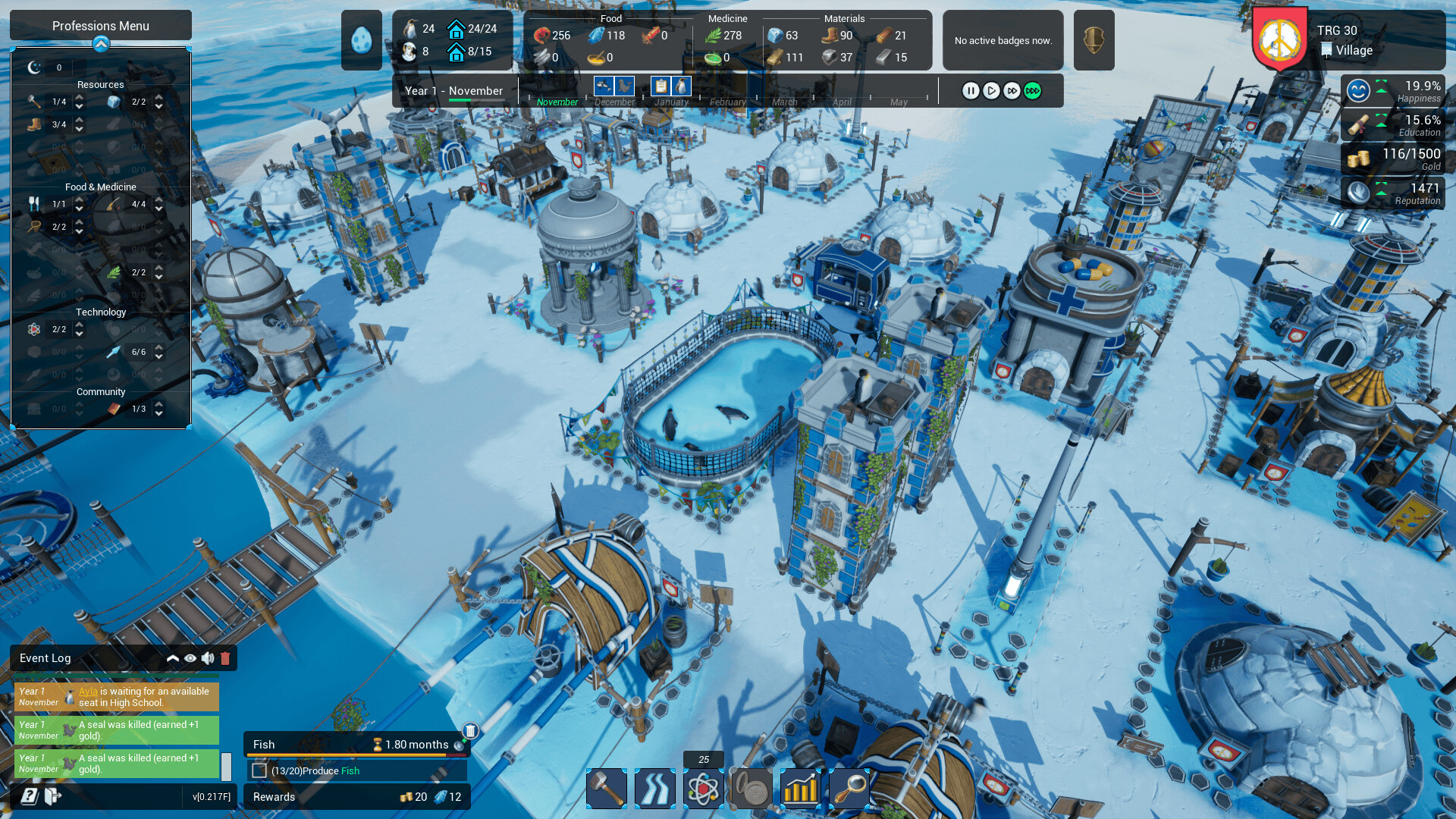 United Penguin Kingdom: Huddle up screenshot #3