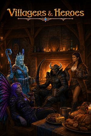 Cover art of Villagers and Heroes