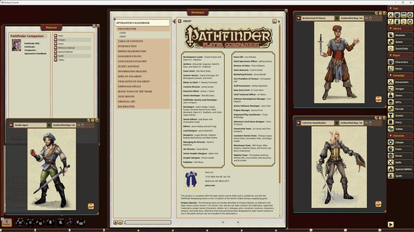Fantasy Grounds - Pathfinder RPG - Pathfinder Companion: Spymaster's Handbook