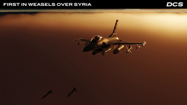 DCS: F-16C First in Weasels Over Syria Campaign by Ground Pounder Sims