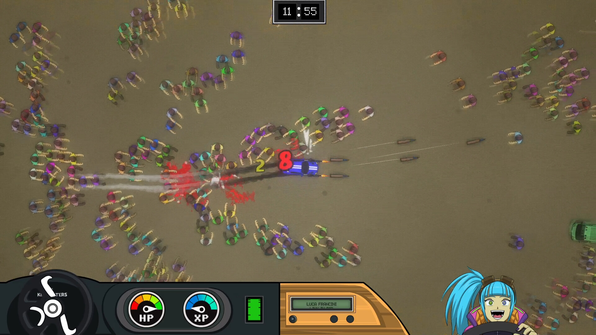 #3. Auto Auto: Maximum Autodrive In The Alien Apocalypse (Steam) 由: Gnaw Paw Studios, LLC