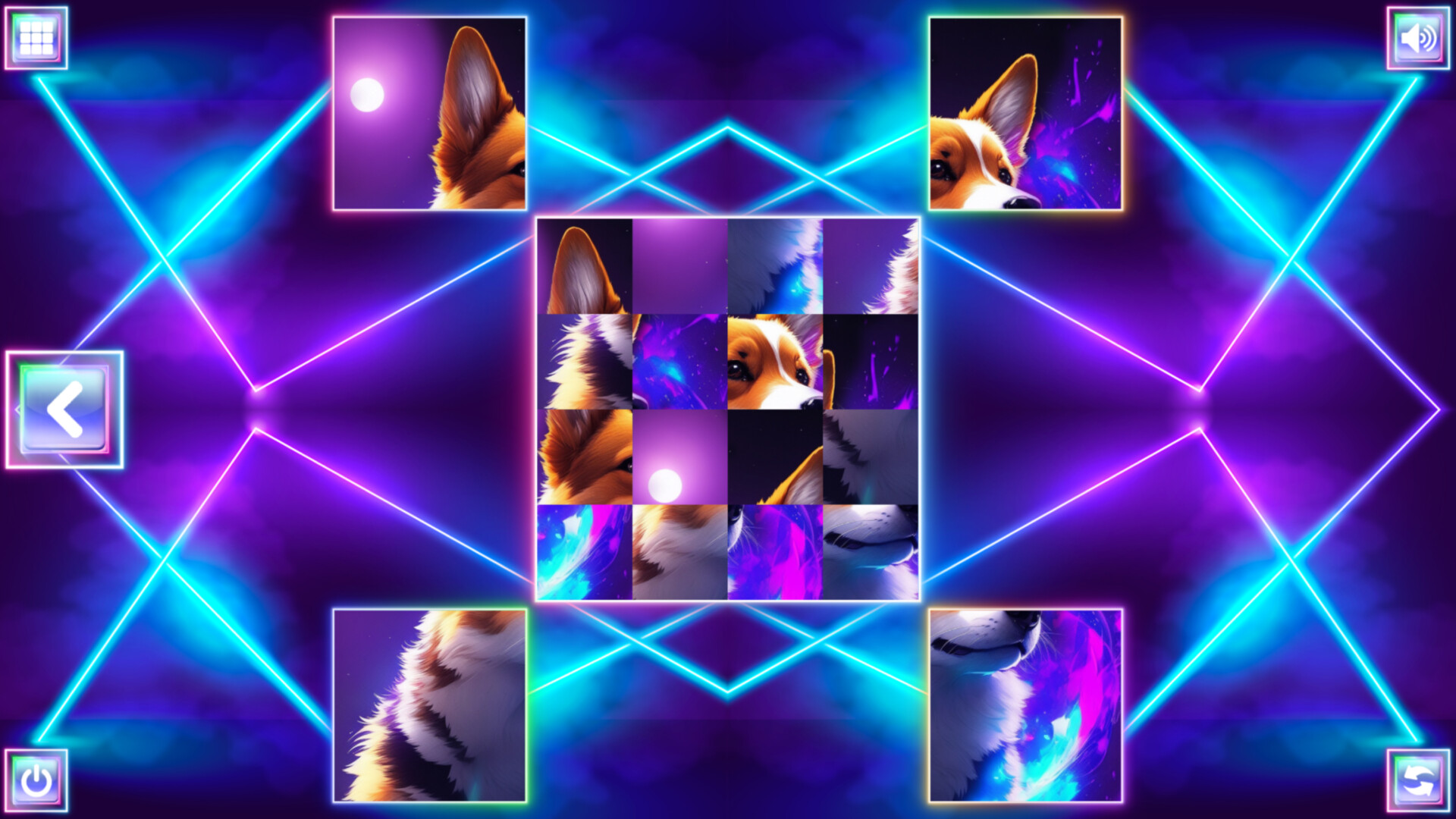 Neon Fantasy: Dogs screenshot #3