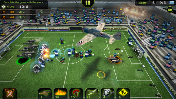 Screenshot z FootLOL: Epic Soccer League