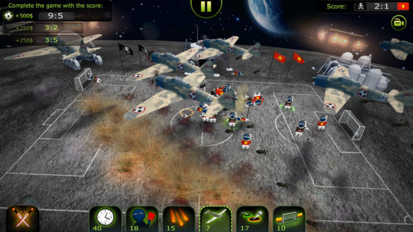 Screenshot z FootLOL: Epic Soccer League