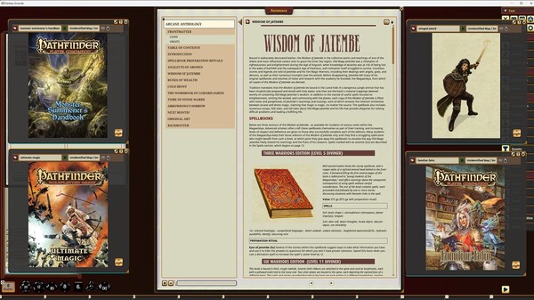 Fantasy Grounds - Pathfinder RPG - Pathfinder Companion: Arcane Anthology