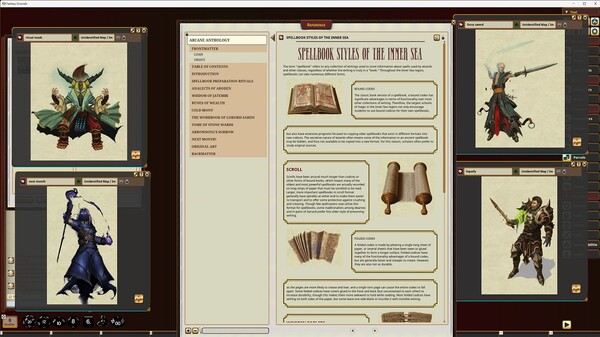 Fantasy Grounds - Pathfinder RPG - Pathfinder Companion: Arcane Anthology