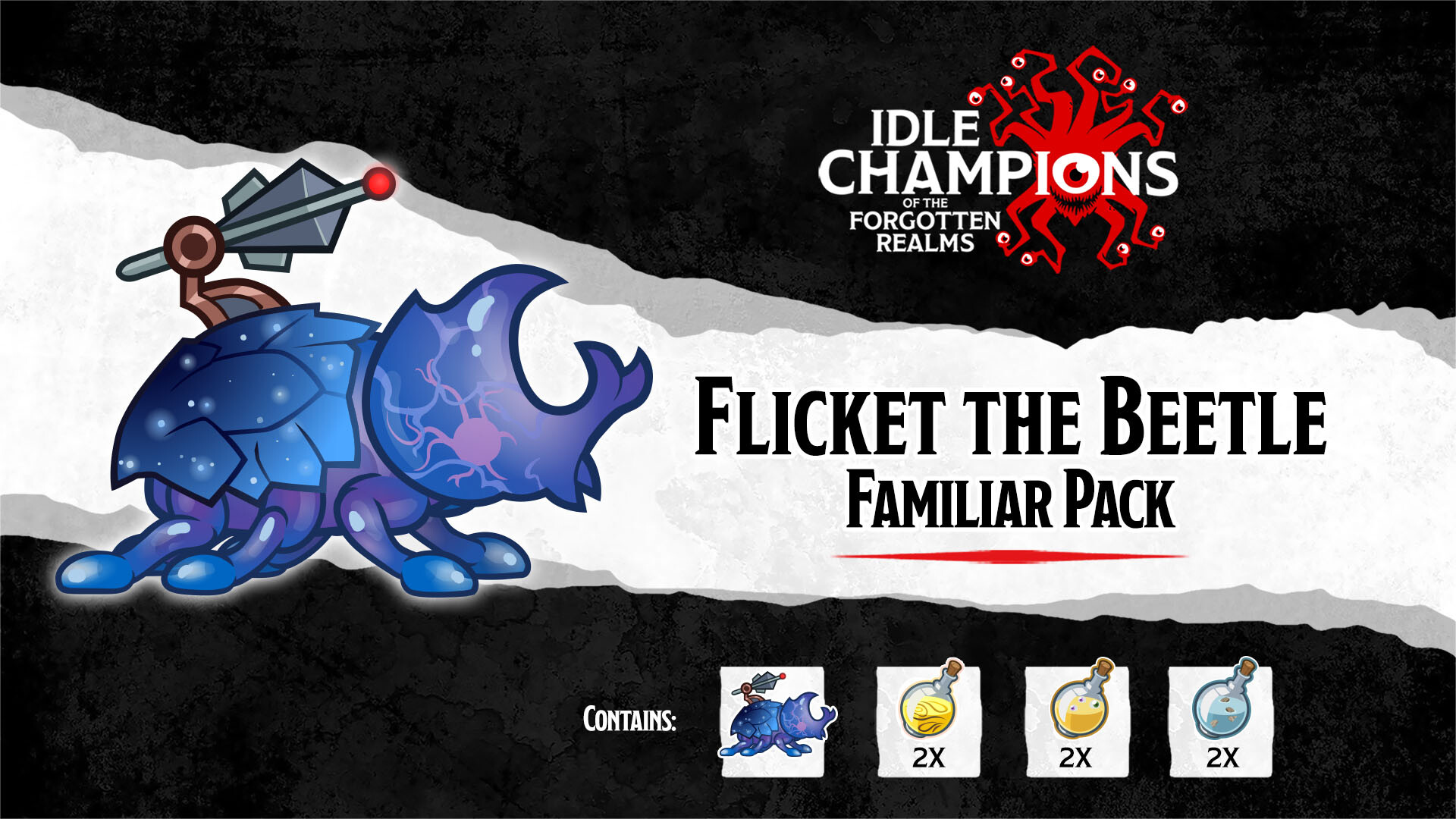 Idle Champions - Flicket the Beetle Familiar Pack Featured Screenshot #1