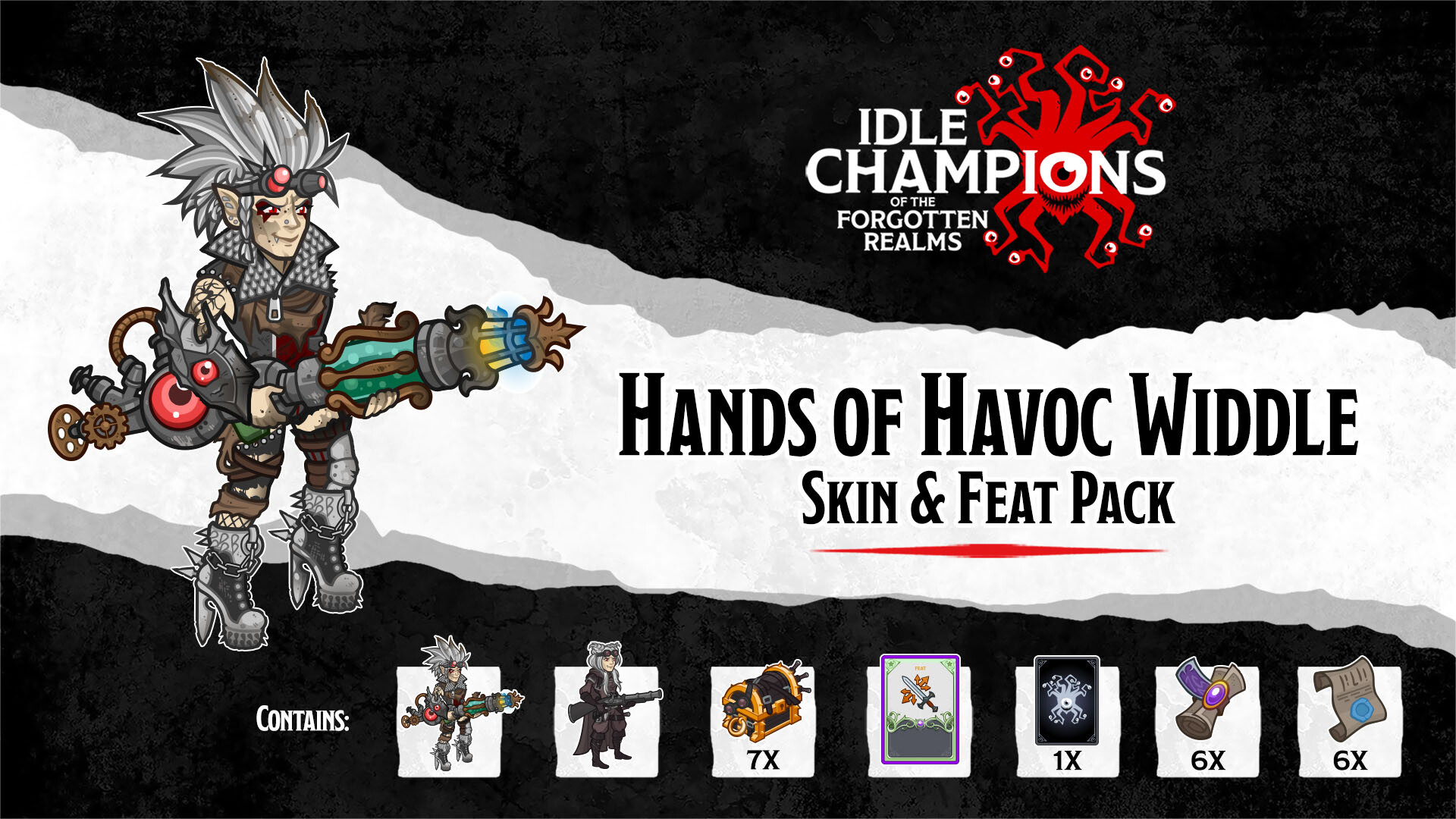 Idle Champions - Hands of Havoc Widdle Skin & Feat Pack Featured Screenshot #1