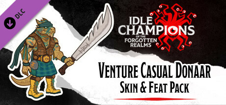 Idle Champions - Venture Casual Donaar Skin & Feat Pack