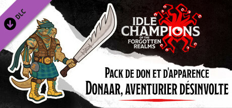 Pack de don et d'apparence Donaar, aventurier désinvolte