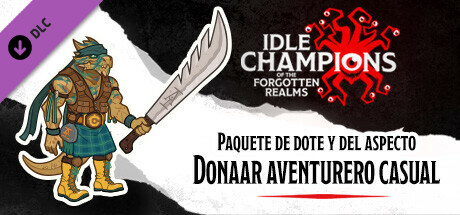 Paquete de dote y del aspecto Donaar aventurero casual