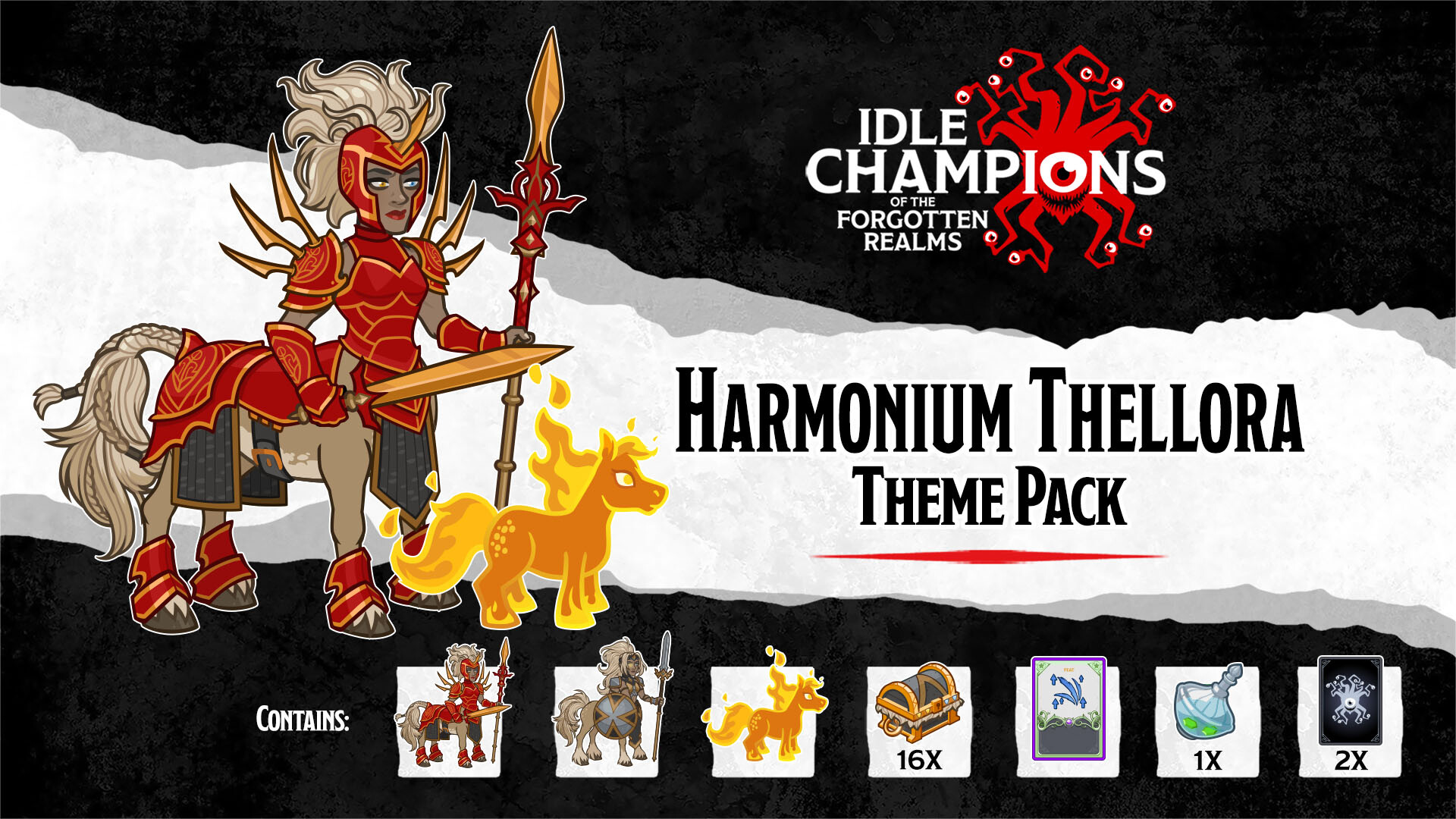 Idle Champions - Harmonium Thellora Theme Pack Featured Screenshot #1