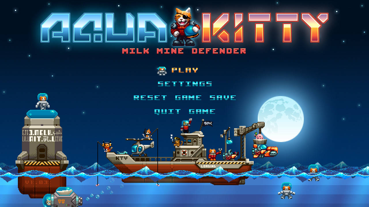 Aqua Kitty — Milk Mine Defender