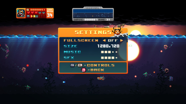 Screenshot z Aqua Kitty - Milk Mine Defender