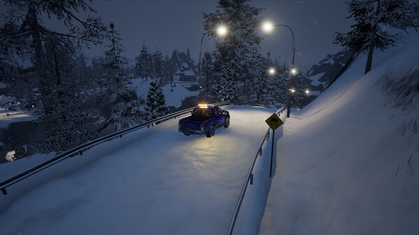 Screenshot z Snow Plowing Simulator - First Snow