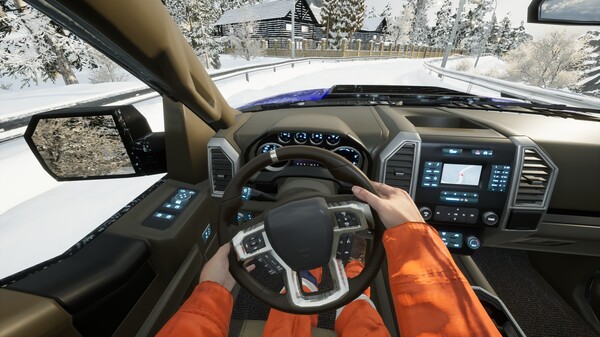 Screenshot z Snow Plowing Simulator - First Snow