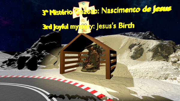 Screenshot z Track Racing: The Holy Rosary