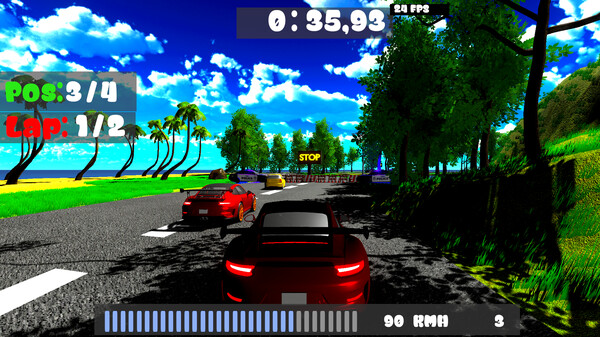Screenshot z Track Racing: The Holy Rosary