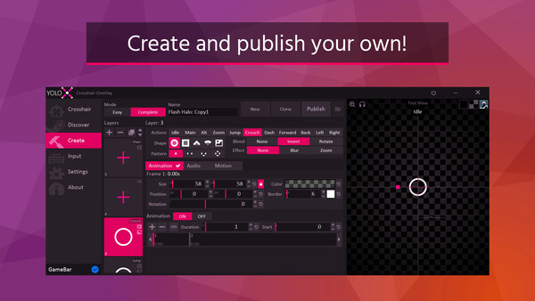 YoloX - Crosshair Overlay.