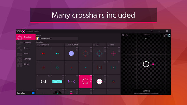 YoloX - Crosshair Overlay.