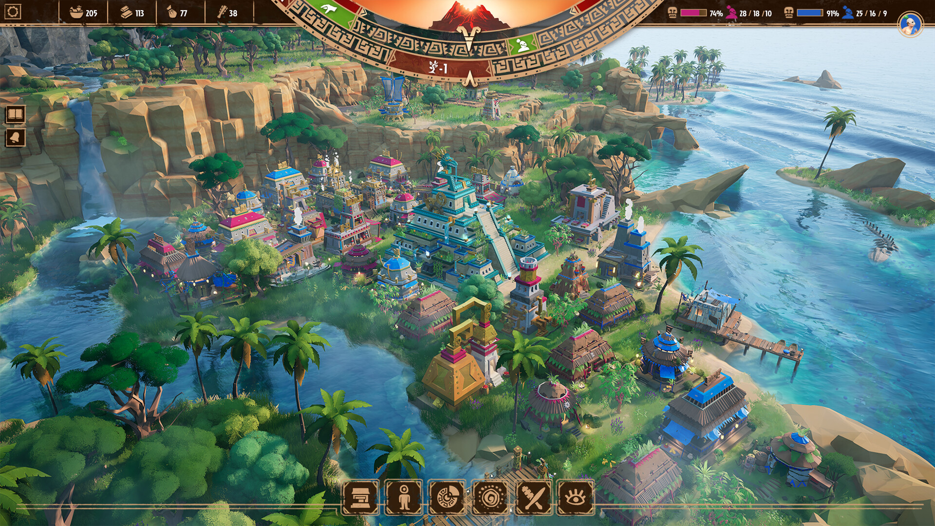 The Whims of the Gods 🏝️🏠🌋 screenshot 1