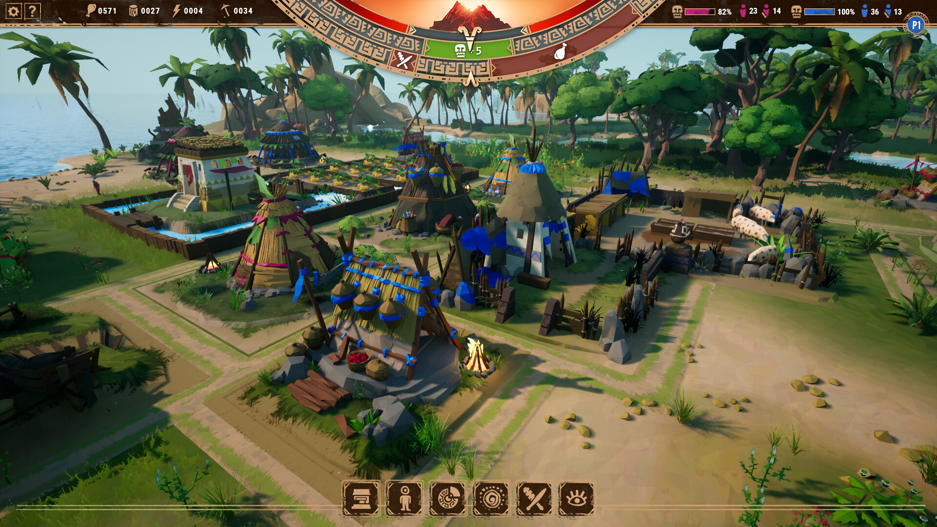 The Whims of the Gods 🏝️🏠🌋 screenshot 9