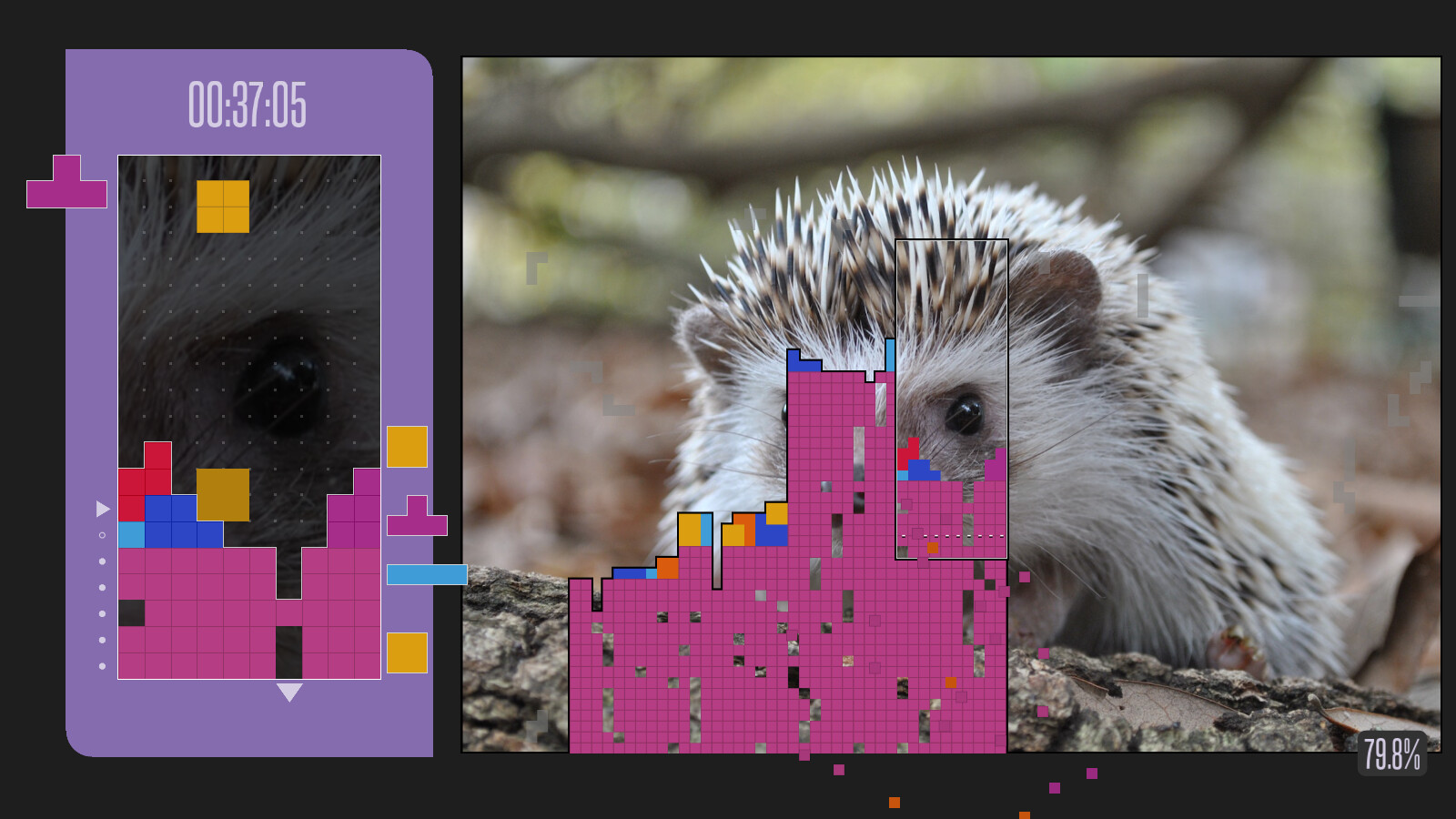 Block Breakin' Logic Downstacker screenshot #2