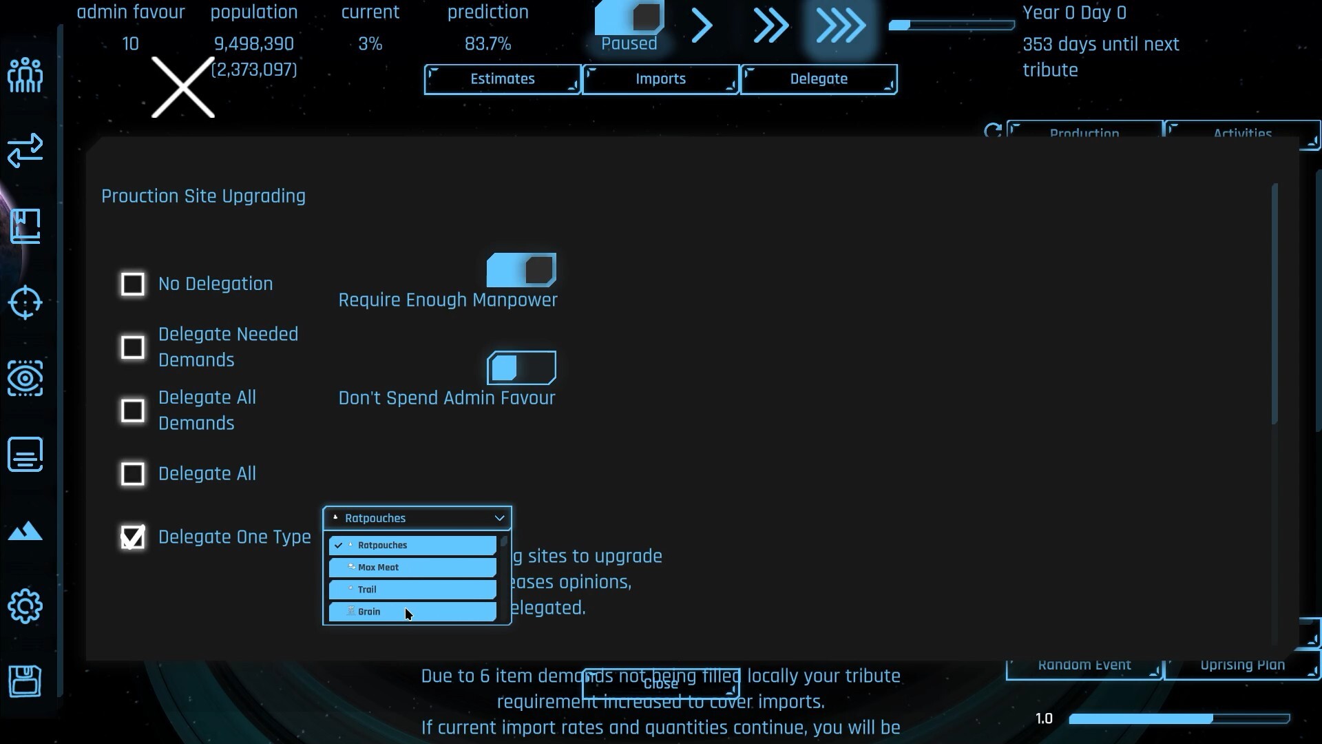 Planetary Governor screenshot #12