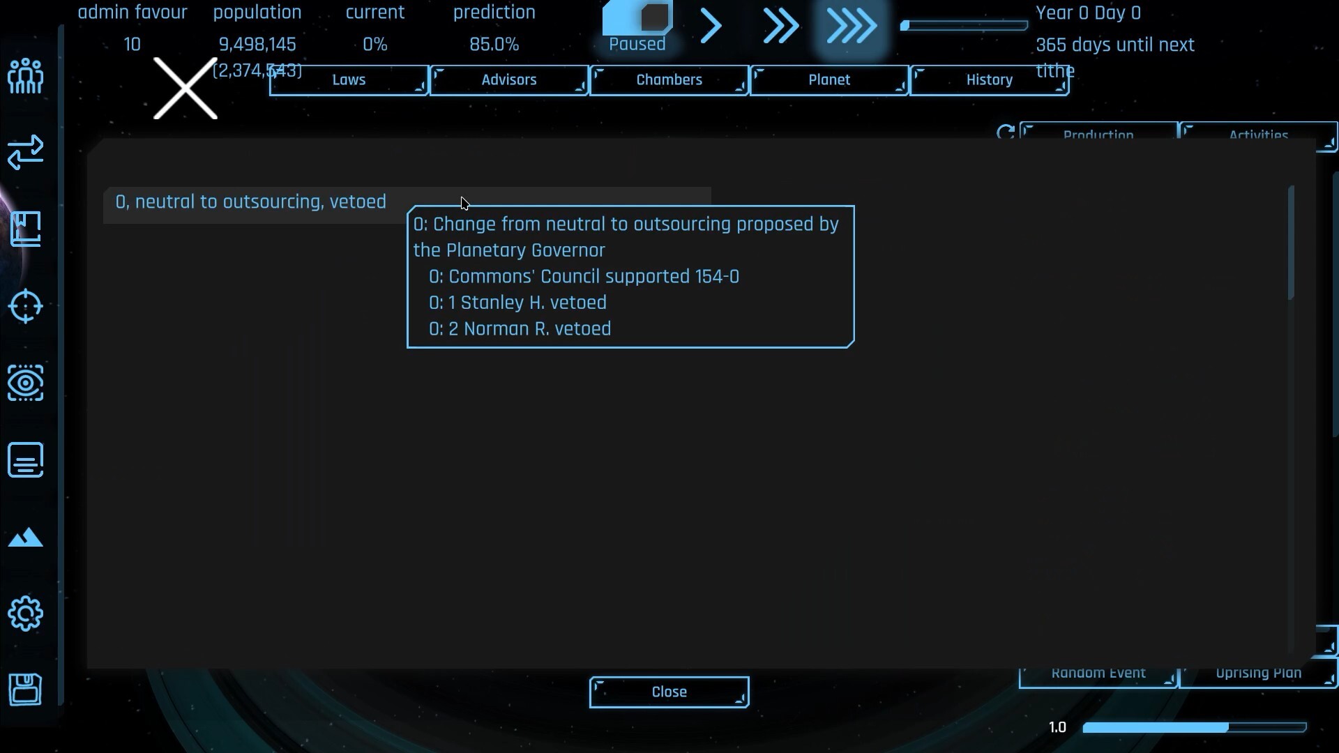 Planetary Governor screenshot #8