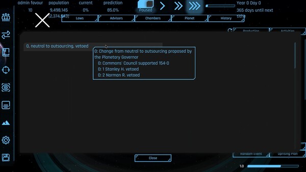 Planetary Governor screenshot 8