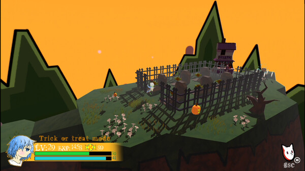 Screenshot z Pumpkin Ghost