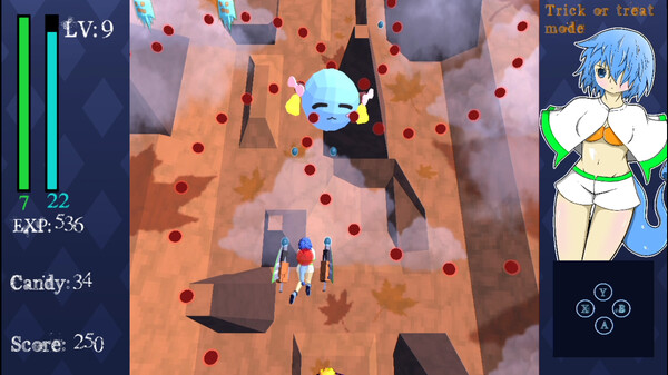 Screenshot z Pumpkin Ghost