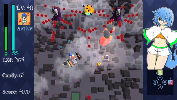 Screenshot z Pumpkin Ghost