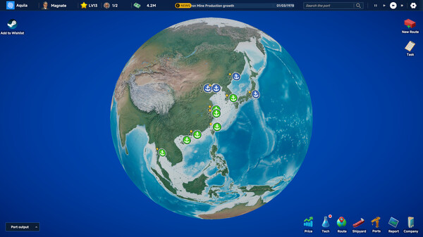 Global Magnates: Shipping Tycoon screenshot 1