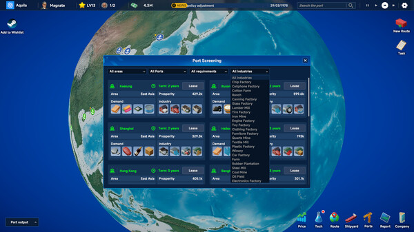 Global Magnates: Shipping Tycoon screenshot 4