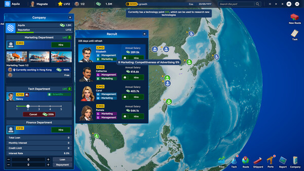 Global Magnates: Shipping Tycoon screenshot 3