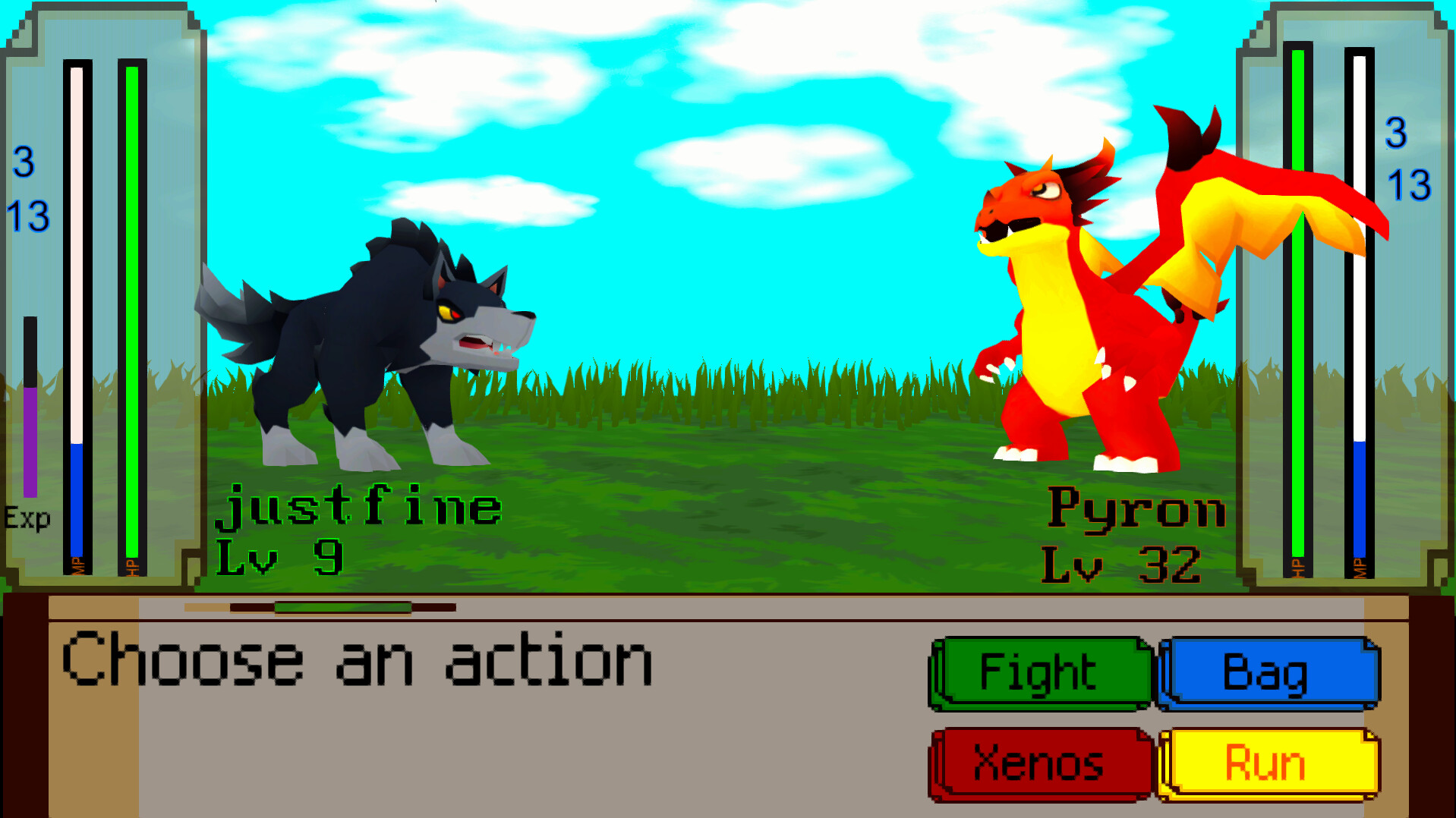 screenshot of Xenos: Cartoon Creature Catcher 1