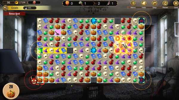 Screenshot z Spooky Dwellers