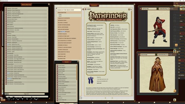 Fantasy Grounds - Pathfinder RPG - Pathfinder Companion: Heroes of the High Court